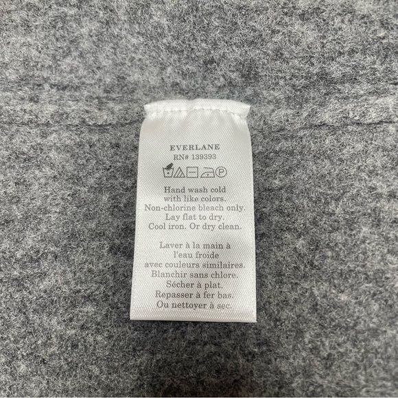 Everlane The Cozy Stretch Tank in Heathered Charcoal Grey Extra Small NWT - Picture 7 of 10